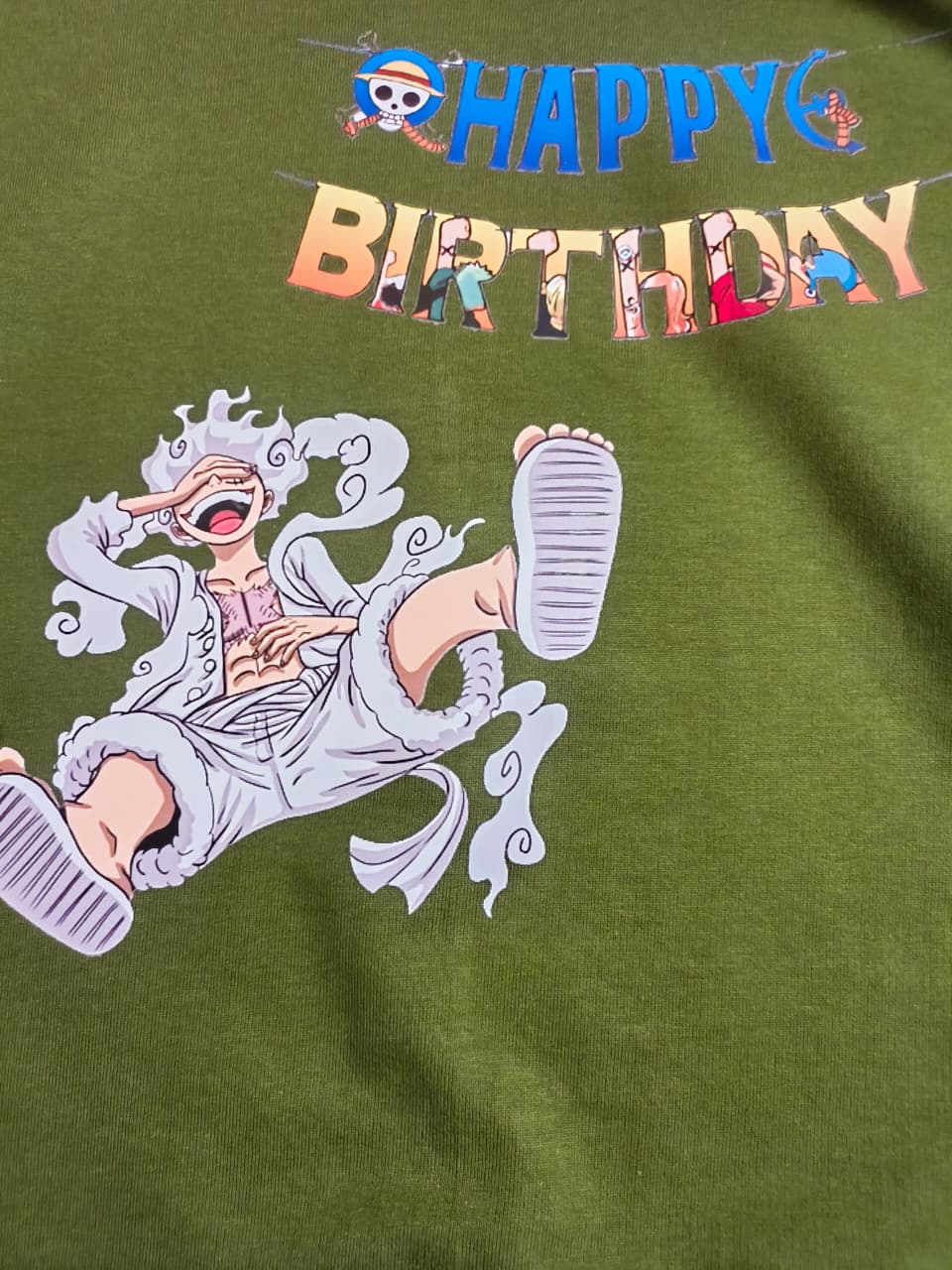 Luffy "Happy bithday over Sized"