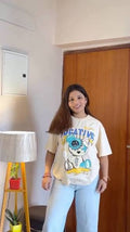Creative Vibes Oversized T-Shirt